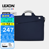 乐上（LEXON）手提电脑包商务男女单肩公文包15.6英寸苹果笔记本包大容量文件包