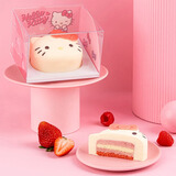 达瑞品尚Hello Kitty慕斯小蛋糕 三丽鸥kt猫生日下午茶甜品冰淇淋口感 70g