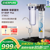 爱惠浦（Everpure） 家用矿物质厨下净水器 大流量0废水直饮 1.8L/分钟3500L处理量 EF-900P Plus