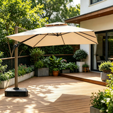 美蒂华府户外遮阳伞庭院伞大太阳伞室外别墅阳台站岗摆摊罗马伞大雨伞