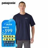 巴塔哥尼亚（Patagonia）男女情侣款通勤P-6 Logo混纺棉休闲潮流户外透气短袖T恤 38504 NENA M 170/180(CM)  70/80(KG)