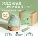 膜法世家绿豆祛痘泥膜2瓶 清洁毛孔控油舒缓 (已含附件) 七夕礼物