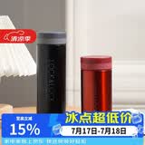 乐扣乐扣（LOCK&LOCK）不锈钢纤巧便携保温茶水杯车载商务男女保温杯子300ml黑色LHC561