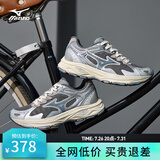 美津浓（MIZUNO）RACER S 吴曦同款跑鞋男女缓震透气休闲慢跑鞋 19/渣渣灰 42 (270mm)