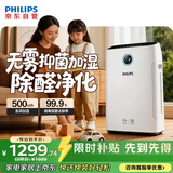 飞利浦（PHILIPS）空气净化器加湿器一体机除甲醛烟味新房孕妇婴儿专业家用室内净化机除花粉过敏原AC2726