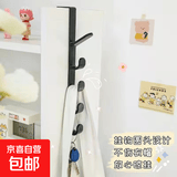 H厨卫配件厨房门后挂架简约塑料架子厨房门后配件挂架厨卫配件 门后挂衣架随机1个【颜色随机】