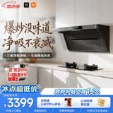 米家小米抽吸油烟机炉灶套装净烟机P1以旧换新上门安装 家用大吸力免拆洗【天然气烟灶套装】MJ04CY