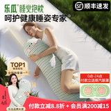 乐瓜睡觉抱枕夏季女生夹腿凉感抱枕长条靠枕床上靠垫等身靠背垫可拆洗 大号四季款儿童款（婴儿棉） 萌萌恐龙