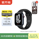 Apple Watch Series 7 苹果二手智能手表 S7 健身记录血氧睡眠检测 Nike/午夜色/GPS 45mm