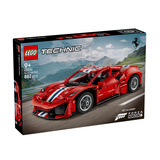 乐高（LEGO）积木机械组42235 法拉利488 PISTA跑车男女孩儿童玩具七夕节礼物
