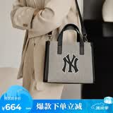 MLB包包女托特包斜挎包单肩包手提包拎包时尚礼物3AORS062N-50BKS-F