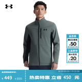 安德玛（Under Armour）春夏Shield男子户外运动夹克1321438 桃灰色015 L