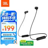 JBLTUNE 135BT蓝牙无线耳机 颈挂式运动耳机 无线立体声耳机适用 苹果耳机黑色