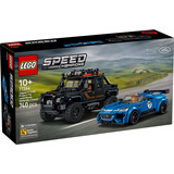 乐高（LEGO）积木赛车系列77264捷豹Project7&路虎卫士男女孩儿童玩具生日礼物