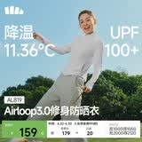 蕉下（beneunder）防晒衣女防紫外线外套短款辣妹立领修身AL819浅炭灰L