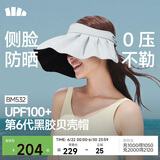 蕉下（beneunder）遮阳帽子女黑胶防晒帽大檐户外防紫外线百搭空顶帽太阳帽BM532