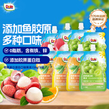 都乐（Dole）胶原蛋白肽混合果冻 150g*8袋 青提+荔枝+香橙 0脂肪 休闲零食