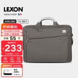 乐上（LEXON）商务轻便单肩包男士13.3英寸电脑包手提通勤多功能公文包