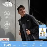 北面（The North Face）机能三合一冲锋衣男抓绒内胆户外运动防水外套|89B1 8UR/宇宙黑 XXL /185/116