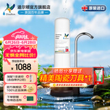 道尔顿（Doulton）净水器家用直饮英国进口 母婴定制款DCP104台上净水机保留矿物质天然滤材无双酚a宝妈母婴人群推荐 DCP104套机（自带/加配各1支和共2芯）