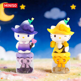 名创优品（MINISO）三丽鸥家族Hello Kitty精灵花语水晶许愿瓶盲盒手办摆件玩具礼物