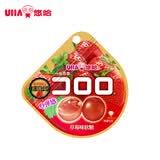悠哈 酷露露果汁软糖果 52g 草莓味 儿童零食 休闲零食糖果