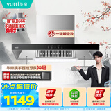 华帝【TOP烟机101】家用欧式顶吸抽油烟机【推荐搭配71B燃气灶具套装】21风量大吸力免清洗以旧换新