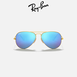雷朋（RayBan）经典飞行员系列太阳镜男女开车防晒墨镜户外眼镜0RB3025