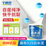 千居美525白水泥速干墙面修补防水堵洞卫生间堵漏神器地面瓷砖填缝材料