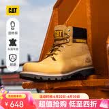 卡特（CAT）工装靴大黄靴马丁靴男鞋牛皮固特异夏季户外工装靴P725756经典款 经典款 40