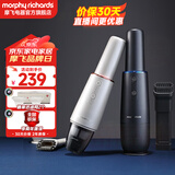 摩飞电器车载吸尘器无线便携手持大吸力桌面充电小型随手吸沙发臭氧杀菌除菌除味送礼物推荐 MR3936 铁灰色