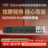 麦乐迪DSP6300卡拉ok混响器 数字音频前级效果器 家庭影院防啸叫调音台处理器含话筒 调音台均衡器 DSP6300 Pro豪华升级版(含线) 标准版
