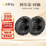 燕飞利仕（Infinity）汽车音响专车专用高中低音全频喇叭车载扬声器【ALPHA 603F同轴】
