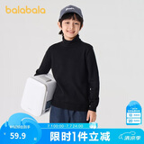 巴拉巴拉童装儿童毛衣秋冬季套头高领男女童24103201