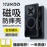 XUNDD讯迪适用华为Mate40Pro手机壳华为mate40E pro保护套磁吸镜头全包防摔防刮超薄透明保护壳男女款