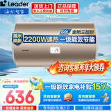 海尔（Haier）电热水器家用2200W速热储水式恒温节能小户型出租房 省电节能电热水器防电墙防漏电安装 统帅 60L 2200W 升级一级节能/自用省薪