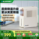 蓝宝（BLAUPUNKT）【厨房降温】电风扇厨房水冷风扇机小型空调扇制冷风扇冰雾扇水冷空调台立式加湿防油烟可拆洗X5 白色