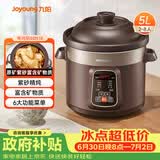 九阳（Joyoung）电炖锅电炖盅5L大容量紫砂预约电砂锅 多功能锅 智能定时精炖煮粥煲汤锅DG50Z-GD510