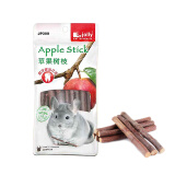 草先生（MR.HAY）磨牙用品兔子天竺鼠荷兰猪龙猫磨牙食品磨牙苜蓿草饼草球草砖草块 龙猫磨牙苹果枝 60克 JP308