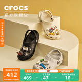 CROCS卡骆驰檀健次同款经典洞洞鞋男鞋一脚蹬女鞋沙滩鞋拖鞋|10001 黑色-001(含智必星) 41 /42(260mm)