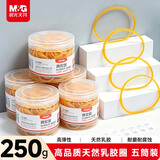 晨光(M&G)文具50g办公耐用乳胶圈/橡胶圈/牛皮筋 高弹力橡皮筋 财务用品 办公用品 5桶装 ASC99333