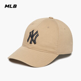 MLB帽子男女同款棒球帽软顶鸭舌帽休闲运动帽礼物3ACP6601N-50SAS-F
