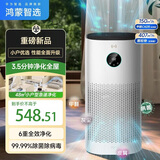 鸿蒙智选 除甲醛除菌消毒除异味 除雾霾沙尘过敏原花粉去烟味 家用宠物母婴室内客厅净化机 升级高配 净化器3i【适用面积48㎡】