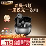 PVF【2026最新款丨哈曼卡顿级】蓝牙耳机半入耳式超长续航无线耳机运动音乐榜前十降噪适用于苹果小米