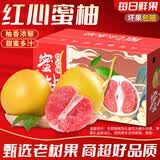 闽农语果正宗红肉蜜柚现摘应季水果新鲜柚子非三红柚整箱海南/福建红心柚 5斤超值装【2枚丨单果约750g+】精品头茬红肉蜜柚