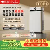 贝昂空气净化器除甲醛TVOC除异味细菌病毒除过敏原认证家用大空间净化【卫健委认证】X7SM