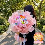 FirstLove33朵多巴胺玫瑰香皂花同城配送中秋节生日礼物非鲜花送闺蜜女生