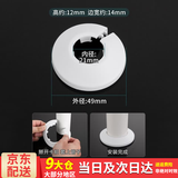 百蒂安燃气管暖气管装饰盖管道装饰盖排水管遮挡盖板水龙头遮丑消防墙孔 燃气管专用20型-装饰盖
