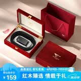 七匹狼皮带男士商务休闲自动扣新款真牛皮裤腰带送父亲老公生日礼物