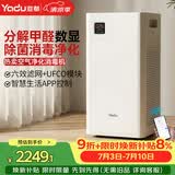 亚都（YADU）空气净化器 卫健委备案 冠状病消毒机 UFCO分解技术除甲醛烟味异味除甲流KJ550F-T550(Hi)甲醛数显
